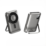 Prestigio POWERBANK REMAX 3w1 10000mAh 15W RPP-695 WITH FOLDABLE STAND Pilkas