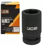 JCB 1 colio 25 mm gili smūginė galvutė (6 ta&scaron;kų)