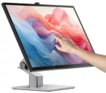 ALOGIC 32C4KPDTF kompiuterio monitorius 81,3 cm (32") 3840 x 2160 px 4K Ultra HD Lietimui jautrus ekranas Sidabrinis