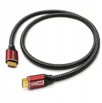 Kabelis Ergosolid Kabelis HDMI 2.1 8K@60Hz 48Gbps &ndash; 3m (Miedź OFC, Oplot, eARC, Atmos, HDR)