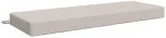 Sėdynės pagalvėlė SOEST 100% poliesteris Balta 120 x 40 x 10 cm