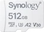 Atminties kortelė Kortelė Synology Micro SDXC pramoninė (512GB, 3D NAND, 100MB/s, V30/U3/A2, IPX7) (MSD01-512G)