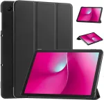 Dėklas na tablet SUPERO Smart do T-Mobile T Plan&scaron;etė 2 10.1 5G 2025 su klapką, juoda - ochronne su podstawką