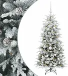 Dirbtinė kalėdinė eglutė su rutuliuku 120 cm 150 LED