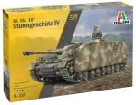 Italeri Sd.Kfz.167 Sturmgesch&uuml;tz IV plastikinis surenkamas modelis 1/35, 0223