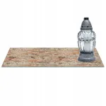 Stiklinis padėklas žvakidėms 60x20 cm