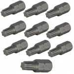 Jonnesway Torx antgalis T45 x 30 mm x 10 mm - 10 vnt.