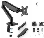 TITUS Stalinis laikiklis gaming monitoriui, skirtas lenktam Asus 23,6 colio monitoriui