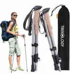 Trekology Xe Trekkingo lazdos, lengvos ir sulankstomos