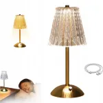 Lova Retro kristalinė led naktinė lempa valgomajam svetainei miegamajam patvari ir stipri