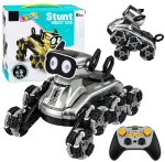 Nuotoliniu būdu valdomas &scaron;uo robotas su &scaron;viesos ir garso efektais