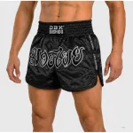 Vyri&scaron;ki Muay Thai &scaron;ortai DBX Bushido V2 Combatwear, juodi