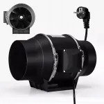 Kanalinis i&scaron;traukiamasis ventiliatorius 100mm 30w tylus Ip44