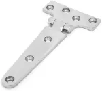 151 x 75 x 4,5 mm T tipo vyris, pastorintas nerūdijančio plieno didelio na&scaron;umo rutulinis guolis sūrioms gyvenamosioms patalpoms, durims, vartams, priedai, aplinka, i&scaron;orės ir vidaus durims