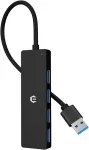 Ootday Usb C ethernet adapteris, 4 viename Usb C multiport su greitu duomenų perdavimu, Usb 3.0 Usb plėtinys, suderinamas su staliniais kompiuteriais ir kitais ne&scaron;iojamaisiais kompiuteriais