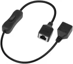 Rj12 6p6c Telefono Jungtis, Jungiamasis Kabelis su Jungikliu