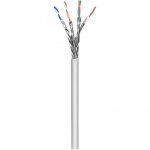 &bdquo;Goobay&ldquo; | CAT 6a tinklo kabelis, S/FTP (PiMF) | 96094 | Kabelio tipas - apvalus kabelis. AWG 26/7 (daugiasienis). Skaitiklio skalė: taip. Kabelio apvalkalo skersmuo (apytiksliai) 6,3 mm. Vidinio laidininko medžiaga: CU (varis). Kabelio apvalkalo med ...