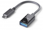PureLink USB-C į USB-A adapteris &ndash; USB 3.1 Gen 1 &ndash; iSeries &ndash; juoda &ndash; 0,10 m