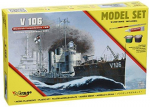 Mirage Modele Mirage Pirmojo pasaulinio karo vokiečių torpedinis laivas &bdquo;V106&ldquo;.