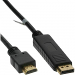 InLine DisplayPort į HDMI konverterio kabelis, 2m