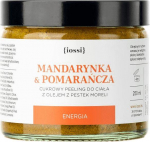 Iossi Cukrowy peeling do ciała Mandarynka & Pomarańcza su olejem su pestek moreli 250ml
