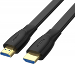 UNITEK 2.0 4K60HZ FLAT 5M C11063BK-5M - Kabelis - Digital/Ekranas/Video HDMI cable 5 m HDMI Type A (Standard) Juodas
