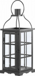 Beliani Lumarko Metal Lampion 45 cm juoda CLARA!