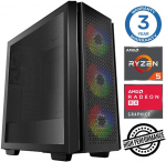 Stacionarus kompiuteris INTOP Ryzen 5 5500 32GB 500SSD M.2 NVME RX580 8GB no-OS (RW31048NS)