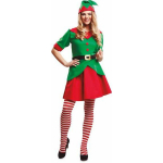Kostumas suaugusiems My Other Me XL Elfas Raudona