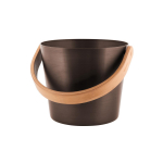 Kibiras saunai RENTO, aliuminis, rudas 5 l, 23 x 23 cm