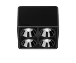 Lubinis &scaron;viestuvas 5,6W LED pavir&scaron;inis &scaron;viestuvas Juodas FOSTER MICRO, juodas, 3000K