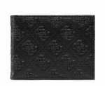 Guess, Vezzola, Textile Wallet, Logo Detail, SMESCHLEA20, Juodas, For Men