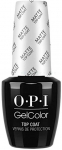 Opi Gel Color Top Coat Semi-Permanent Nagų lakas GC 031 Matte, 15 ml