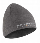 Kepurė Brubeck HM10180 Dvisluoksnė vilnonė skrybėlė unisex EXTREME WOOL plieno L/XL