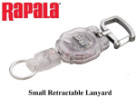 Rapala Retractable mažas lanjardas skaidrus, RCDRL3CL