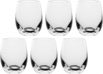 La Porcellana Bianca 6 novello degtinės stiklinių rinkinys - permatomas, 60 ml