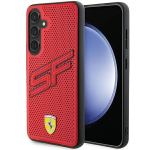 Samsung Galaxy S24 Ferrari dėklas Big SF Perforated (FEHCS24SPINR) raudonos spalvos