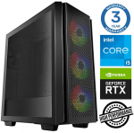 Stacionarus kompiuteris INTOP i5-12400F 16GB 250SSD M.2 NVME RTX3050 6GB no-OS (RW35279NS)