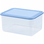 Curver / Keter "CURVER STAČIAKAMPIS MAISTO LAIKYMO KONTEINeris 4.0L /SKAIDRUMAS Mėlynas/ SKAIDRUMAS
