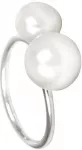 Jwl Luxury Pearls Sidabrinis žiedas su dvigubu karoliuku JL0058