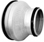 Ventiliacijos tarpmovė ALNOR RPCL-315-200, DN 200-315 mm