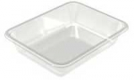 Multi 1 skyriaus padėklas 2227-1D 1415 ml I 227 x P 178 x A 50 mm APET skaidrus, 344 vnt./dėžutėje
