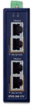 &Scaron;akotuvas Planet PLANET Industrial 2-port 10/100/1000T Gigabit Ethernet (10/100/1000) Obsługa PoE Mėlyna