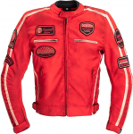 Vyri&scaron;ka moto striukė W-TEC Patriot raudona, tekstilinė