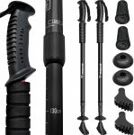 Reguliuojamo auk&scaron;čio žygio lazdos, 2 vnt.