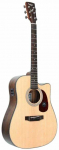 Elektro-akustinė gitara Saga SF800CE NA