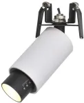 11W LED įleidžiamas &scaron;viestuvas, baltos/juodos sp., 3000K, 1928