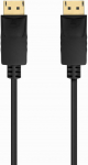 DisplayPort kabelis Aisens A124-0738 Juoda 1 m 4K Ultra HD