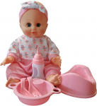 Lėlė - kūdikis su priedais