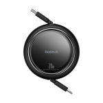 USB kabelis Baseus Free2Pull USB-C iki iP 20W 1m (juodas)